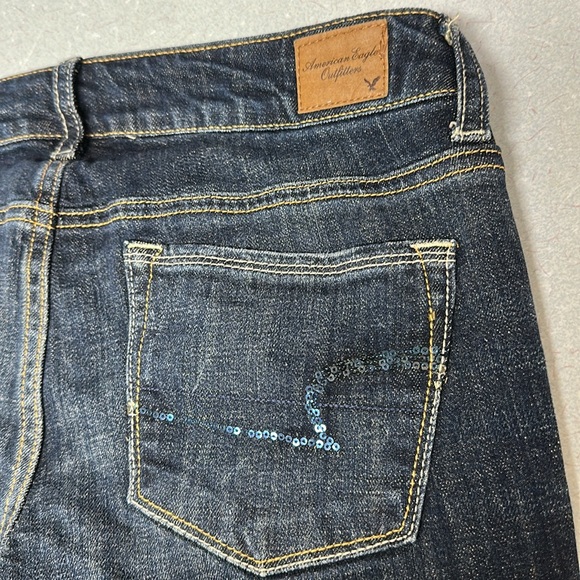 American Eagle Outfitters Denim - AMERICAN EAGLE 🌿 WOMEN 🌿 JEANS 🌿 STRETCH 👖 SKINNY KICK 👖 DARK WASH